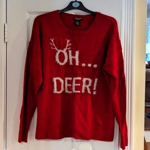 "Oh Deer! 🦌" Ugly Christmas Sweater